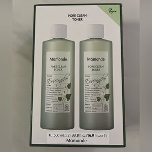 Mamonde Pore Clean Toner 16.9 fl oz / 500 ml each (pack of 2)